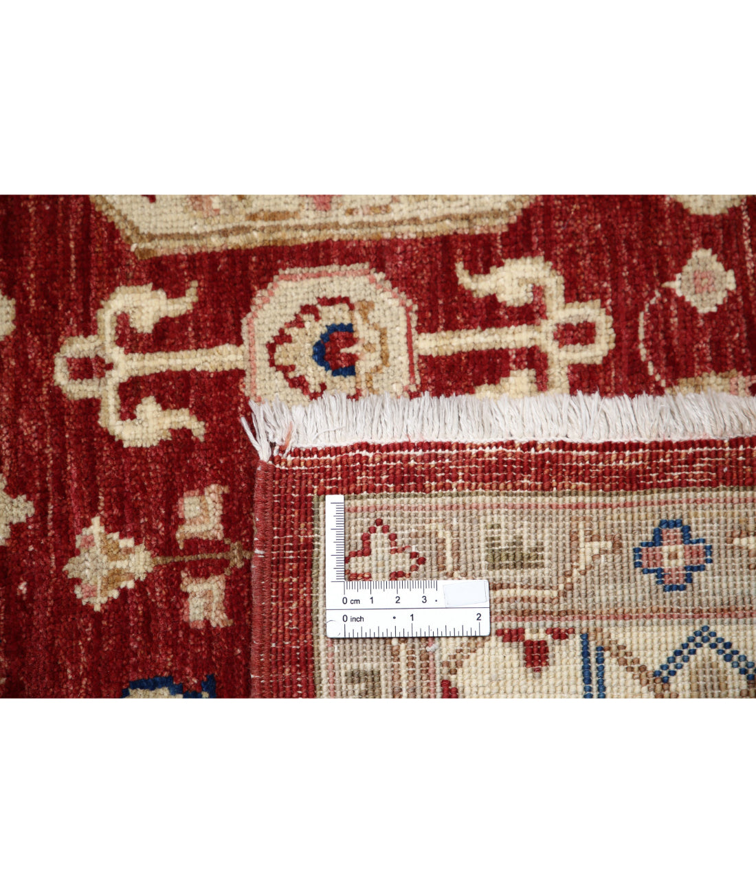 Ziegler 5'9'' X 7'5'' Hand-Knotted Wool Rug 5'9'' x 7'5'' (173 X 223) / Red / Ivory