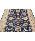 Ziegler 5'9'' X 7'6'' Hand-Knotted Wool Rug 5'9'' x 7'6'' (173 X 225) / Black / Ivory