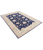 Ziegler 5'8'' X 7'9'' Hand-Knotted Wool Rug 5'8'' x 7'9'' (170 X 233) / Blue / N/A