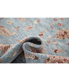 Ziegler 5'5'' X 8'0'' Hand-Knotted Wool Rug 5'5'' x 8'0'' (163 X 240) / Blue / Blue