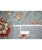 Ziegler 5'5'' X 8'0'' Hand-Knotted Wool Rug 5'5'' x 8'0'' (163 X 240) / Blue / Blue