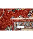 Ziegler 5'5'' X 7'9'' Hand-Knotted Wool Rug 5'5'' x 7'9'' (163 X 233) / Red / Ivory