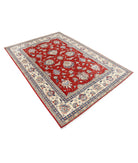 Ziegler 5'8'' X 7'9'' Hand-Knotted Wool Rug 5'8'' x 7'9'' (170 X 233) / Red / Ivory