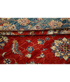 Ziegler 5'5'' X 7'10'' Hand-Knotted Wool Rug 5'5'' x 7'10'' (163 X 235) / Red / Blue