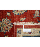 Ziegler 5'5'' X 7'10'' Hand-Knotted Wool Rug 5'5'' x 7'10'' (163 X 235) / Red / Blue