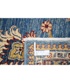 Ziegler 5'7'' X 7'4'' Hand-Knotted Wool Rug 5'7'' x 7'4'' (168 X 220) / Blue / Red