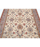 Ziegler 5'7'' X 7'8'' Hand-Knotted Wool Rug 5'7'' x 7'8'' (168 X 230) / Ivory / Grey