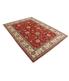 Ziegler 5'9'' X 7'10'' Hand-Knotted Wool Rug 5'9'' x 7'10'' (173 X 235) / Red / Ivory