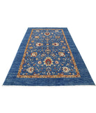 Ziegler 5'7'' X 8'2'' Hand-Knotted Wool Rug 5'7'' x 8'2'' (168 X 245) / Blue / Blue