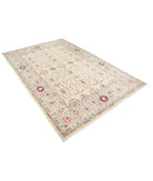 Ziegler 5'6'' X 8'3'' Hand-Knotted Wool Rug 5'6'' x 8'3'' (165 X 248) / Ivory / Gold