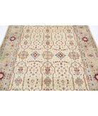 Ziegler 5'6'' X 8'3'' Hand-Knotted Wool Rug 5'6'' x 8'3'' (165 X 248) / Ivory / Gold