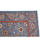 Suzani 5'8'' X 7'10'' Hand-Knotted Wool Rug 5'8'' x 7'10'' (170 X 235) / Blue / Blue