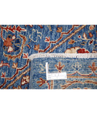 Suzani 5'8'' X 7'10'' Hand-Knotted Wool Rug 5'8'' x 7'10'' (170 X 235) / Blue / Blue