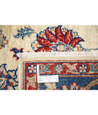 Ziegler 5'8'' X 7'10'' Hand-Knotted Wool Rug 5'8'' x 7'10'' (170 X 235) / Ivory / Blue