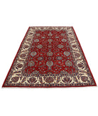 Ziegler 5'7'' X 7'10'' Hand-Knotted Wool Rug 5'7'' x 7'10'' (168 X 235) / Red / Ivory