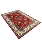 Ziegler 5'7'' X 7'10'' Hand-Knotted Wool Rug 5'7'' x 7'10'' (168 X 235) / Red / Ivory