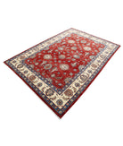 Ziegler 5'7'' X 7'10'' Hand-Knotted Wool Rug 5'7'' x 7'10'' (168 X 235) / Red / Ivory