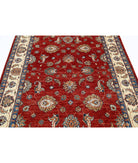 Ziegler 5'7'' X 7'10'' Hand-Knotted Wool Rug 5'7'' x 7'10'' (168 X 235) / Red / Ivory