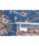 Ziegler 5'8'' X 7'11'' Hand-Knotted Wool Rug 5'8'' x 7'11'' (170 X 238) / Blue / Ivory