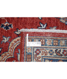 Ziegler 5'6'' X 7'11'' Hand-Knotted Wool Rug 5'6'' x 7'11'' (165 X 238) / Red / Blue