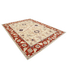 Ziegler 9'0'' X 11'8'' Hand-Knotted Wool Rug 9'0'' x 11'8'' (270 X 350) / Gold / Rust