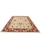 Ziegler 9'0'' X 11'8'' Hand-Knotted Wool Rug 9'0'' x 11'8'' (270 X 350) / Gold / Rust