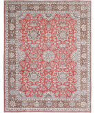 Ziegler 9'6'' X 12'3'' Hand-Knotted Wool Rug 9'6'' x 12'3'' (285 X 368) / Rust / Brown