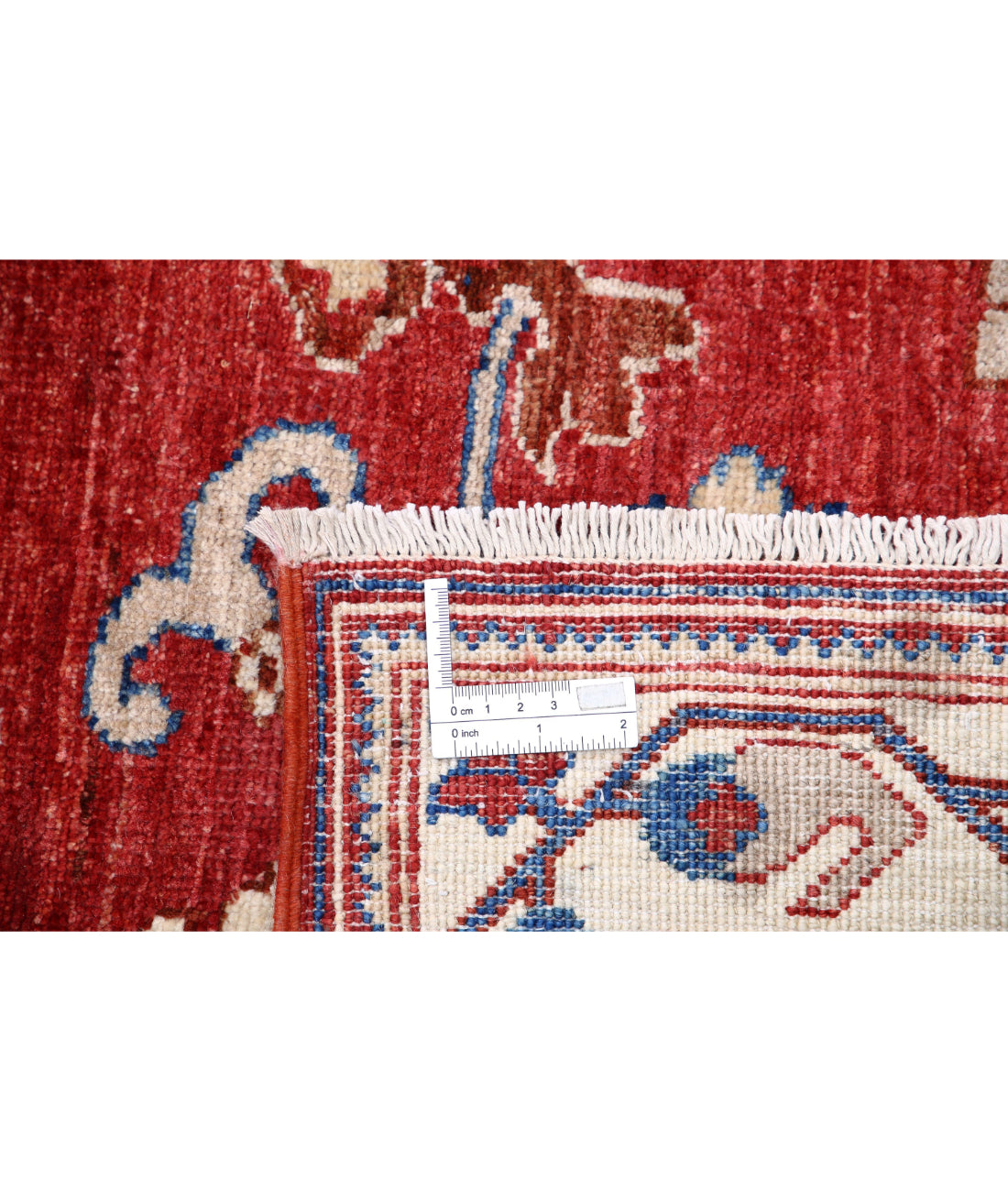 Ziegler 8'10'' X 11'7'' Hand-Knotted Wool Rug 8'10'' x 11'7'' (265 X 348) / Red / Blue