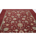 Ziegler 8'1'' X 9'6'' Hand-Knotted Wool Rug 8'1'' x 9'6'' (243 X 285) / Red / Red