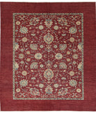 Ziegler 8'1'' X 9'6'' Hand-Knotted Wool Rug 8'1'' x 9'6'' (243 X 285) / Red / Red