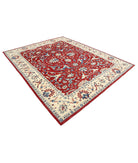 Ziegler 7'10'' X 9'9'' Hand-Knotted Wool Rug 7'10'' x 9'9'' (235 X 293) / Red / Ivory