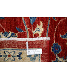 Ziegler 7'10'' X 9'9'' Hand-Knotted Wool Rug 7'10'' x 9'9'' (235 X 293) / Red / Ivory