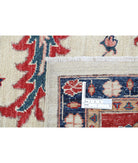 Ziegler 8'1'' X 9'1'' Hand-Knotted Wool Rug 8'1'' x 9'1'' (243 X 273) / Ivory / Red