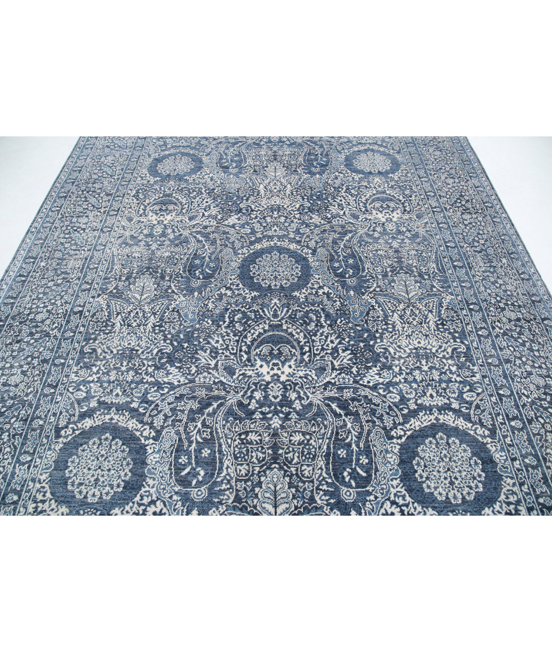 Ziegler 8'2'' X 10'8'' Hand-Knotted Wool Rug 8'2'' x 10'8'' (245 X 320) / Grey / Grey