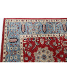 Ziegler 7'11'' X 10'0'' Hand-Knotted Wool Rug 7'11'' x 10'0'' (238 X 300) / Red / Blue