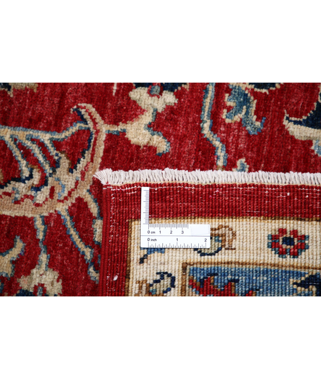 Ziegler 7'11'' X 10'0'' Hand-Knotted Wool Rug 7'11'' x 10'0'' (238 X 300) / Red / Blue