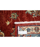 Ziegler 4'11'' X 6'5'' Hand-Knotted Wool Rug 4'11'' x 6'5'' (148 X 193) / Red / Blue