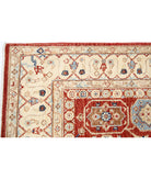 Ziegler 4'7'' X 7'0'' Hand-Knotted Wool Rug 4'7'' x 7'0'' (138 X 210) / Red / Ivory