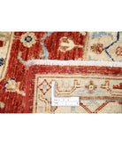 Ziegler 4'7'' X 7'0'' Hand-Knotted Wool Rug 4'7'' x 7'0'' (138 X 210) / Red / Ivory