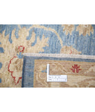 Ziegler 5'0'' X 6'8'' Hand-Knotted Wool Rug 5'0'' x 6'8'' (150 X 200) / Blue / Ivory