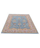 Ziegler 4'11'' X 6'6'' Hand-Knotted Wool Rug 4'11'' x 6'6'' (148 X 195) / Blue / Purple