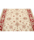 Ziegler 5'0'' X 6'8'' Hand-Knotted Wool Rug 5'0'' x 6'8'' (150 X 200) / Ivory / Red