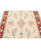 Ziegler 5'0'' X 6'11'' Hand-Knotted Wool Rug 5'0'' x 6'11'' (150 X 208) / Ivory / Red