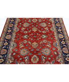 Ziegler 4'10'' X 6'11'' Hand-Knotted Wool Rug 4'10'' x 6'11'' (145 X 208) / Red / Blue