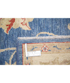 Ziegler 4'10'' X 6'8'' Hand-Knotted Wool Rug 4'10'' x 6'8'' (145 X 200) / Blue / Ivory