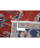 Ziegler 4'11'' X 6'7'' Hand-Knotted Wool Rug 4'11'' x 6'7'' (148 X 198) / Red / Blue