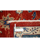 Ziegler 6'5'' X 9'3'' Hand-Knotted Wool Rug 6'5'' x 9'3'' (193 X 278) / Red / Teal