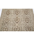 Ziegler 3'3'' X 3'3'' Hand-Knotted Wool Rug 3'3'' x 3'3'' (98 X 98) / Brown / Brown