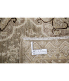 Ziegler 3'3'' X 3'3'' Hand-Knotted Wool Rug 3'3'' x 3'3'' (98 X 98) / Brown / Brown