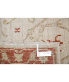 Ziegler 2'7'' X 3'10'' Hand-Knotted Wool Rug 2'7'' x 3'10'' (78 X 115) / Ivory / Red